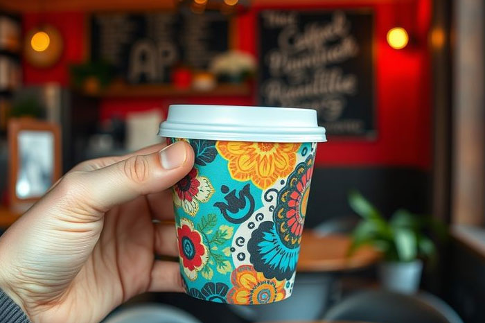 رنگ‌های پرکاربرد و محبوب در چاپ لیوان کاغذی