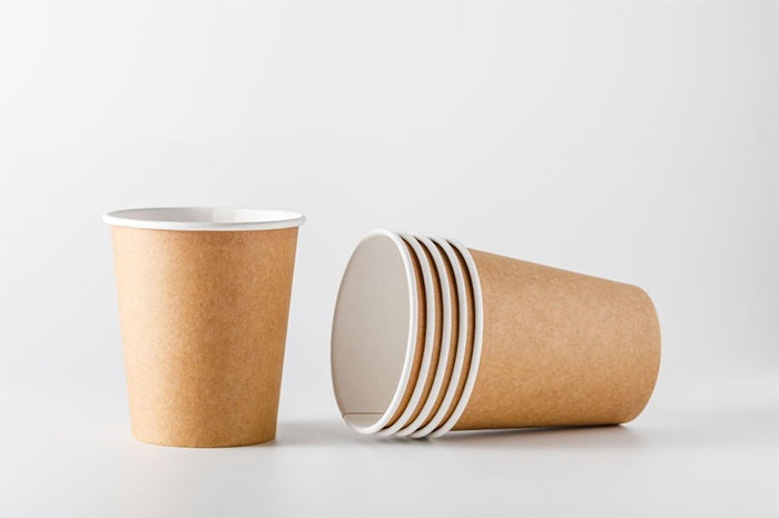 اثر رنگ کرافت در چاپ لیوان کاغذی