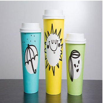 اهمیت انتخاب رنگ در چاپ لیوان کاغذی