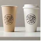 تفاوت بین لیوان های کاغذی مات و براق